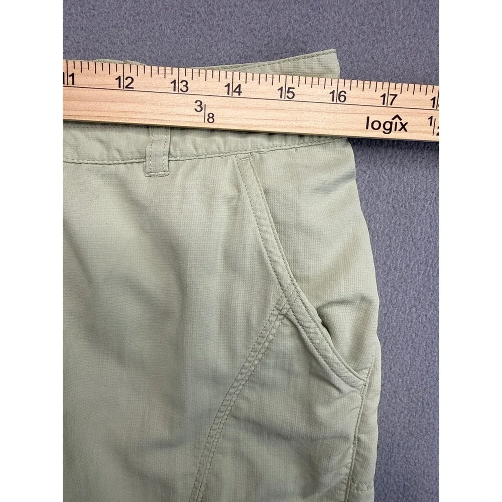 Columbia Pants Women 10 Sage Green‎ Hiking Cargo Outdoor Lightweight